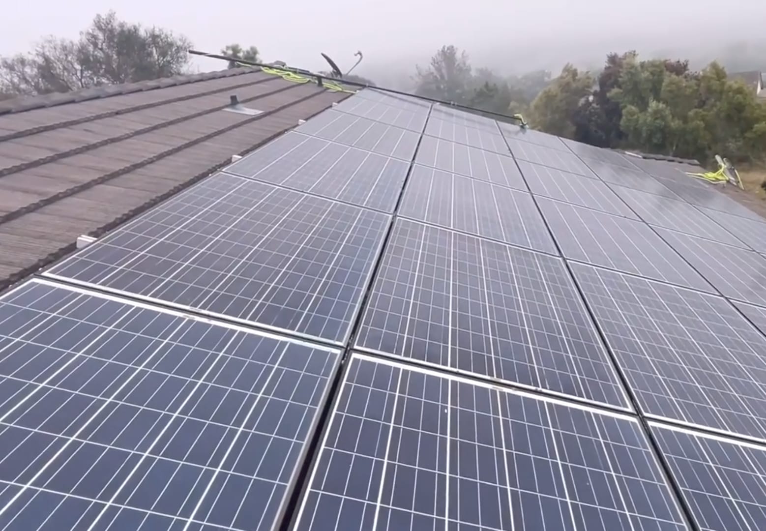 Solar panel Cleaning